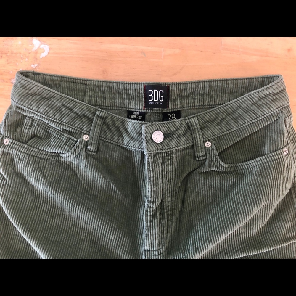 BDG High-Waisted Mom Corduroys